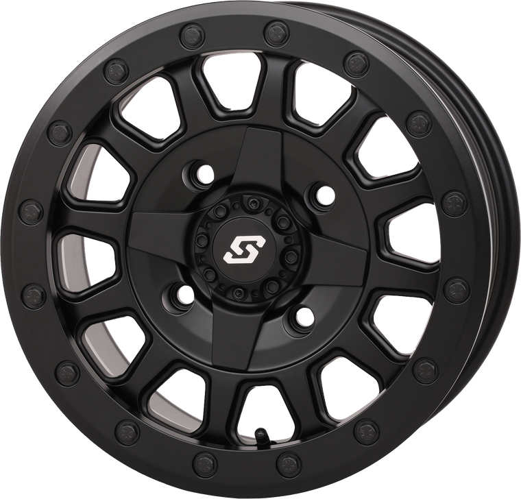 Sedona - Adapt Dd Wheel 14x7 6+1 4/137 & 4/156 Matte Black - 570-9101