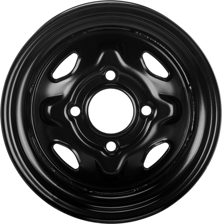 Sedona - Sedona Steel 12x7 4/110 2+5 Blk Rear - 570-9003