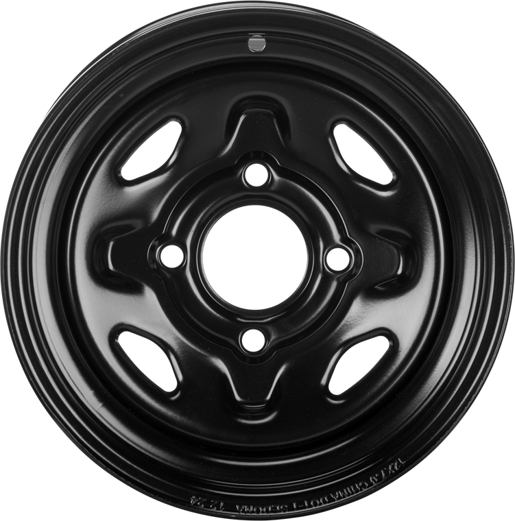 Sedona - Sedona Steel 12x7 4/110 5+2 Blk Front - 570-9002