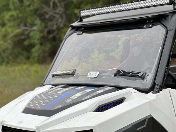 Seizmik - Flip Up Windshield Kit Pol General - 50-50224KIT