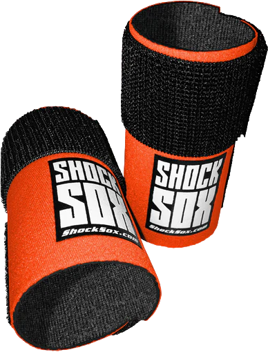 Shock Sox - Shock Sox  4"u  Orange Upside Down Forks - 802119