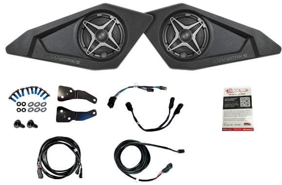 Ssv Works - Front Door Speakers W/ Ssv A-spec Speakers - MAVR-PHZ+DFA
