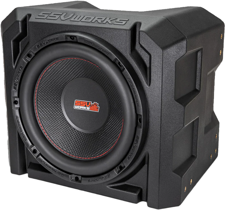 Ssv Works - Universal Sub Box W/10" Sub/amp - WP-US10