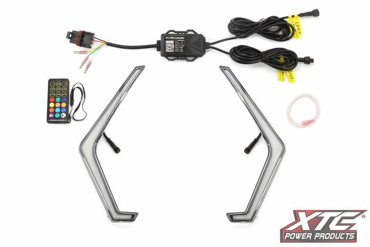 Xtc Power Products - Front Signature Light Set Rgb+w Pol - POL-PRO-FTL-RGBW