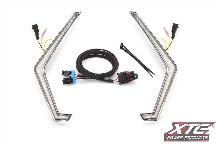 Xtc Power Products - Front Turng Signal Fang Accent Light Kit Pol - POL-PRO-FTL