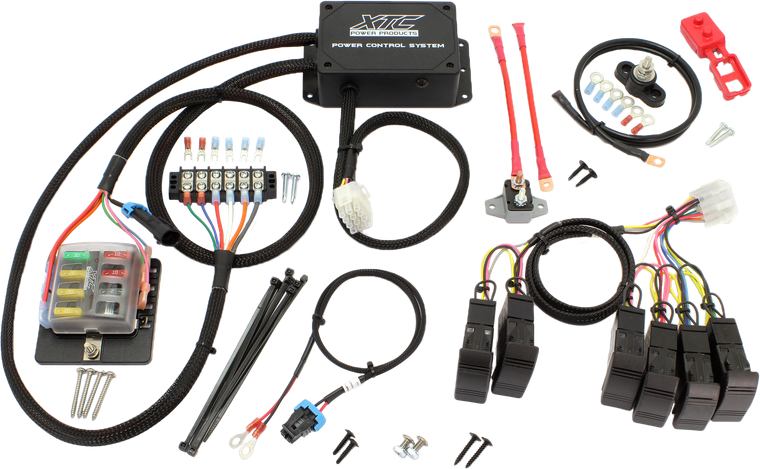 Xtc Power Products - Plug N Play Power Control 6 Switch Included - PCS-64-TSX
