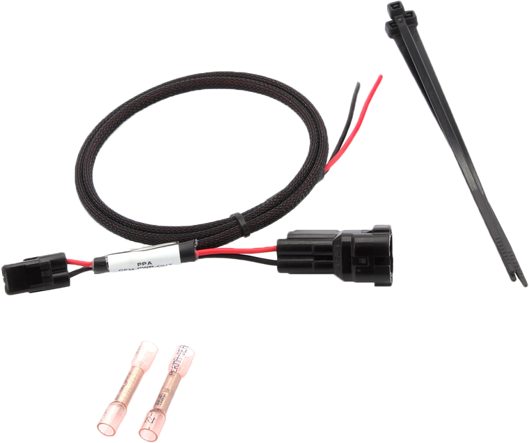 Xtc Power Products - Plug N Play Power Out Whip/license Plate Com - CMF-U10-PWROUT