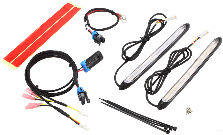 Xtc Power Products - Sequential Led Strip 6" Turn Signal Lights - LED-AMB-SEQ6