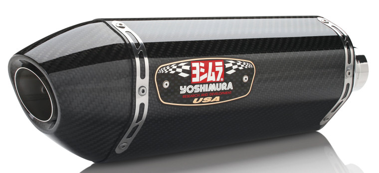 Yoshimura - Exhaust Race R-77 Slip-on Ss-cf-cf Dual - 1414020220