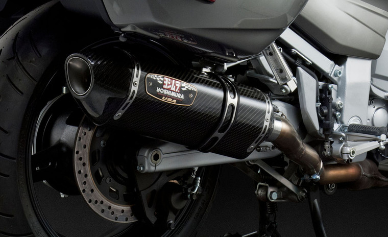 Yoshimura - Exhaust Signature R-77 Slip-on Ss-cf-cf Dual - 1.32E+224