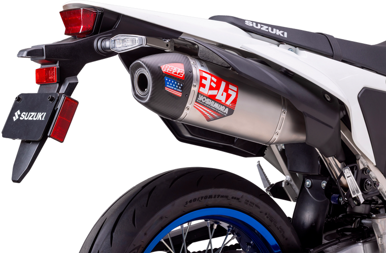 Yoshimura - Exhaust Street Rs-12 Slip On Wf Ss-ss-cf Suz - 116612S520