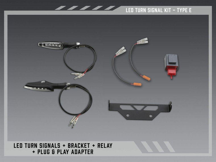 Yoshimura - Fe V2 Stnd Led Turn Sig Kit E - 075BG-STD-E-K