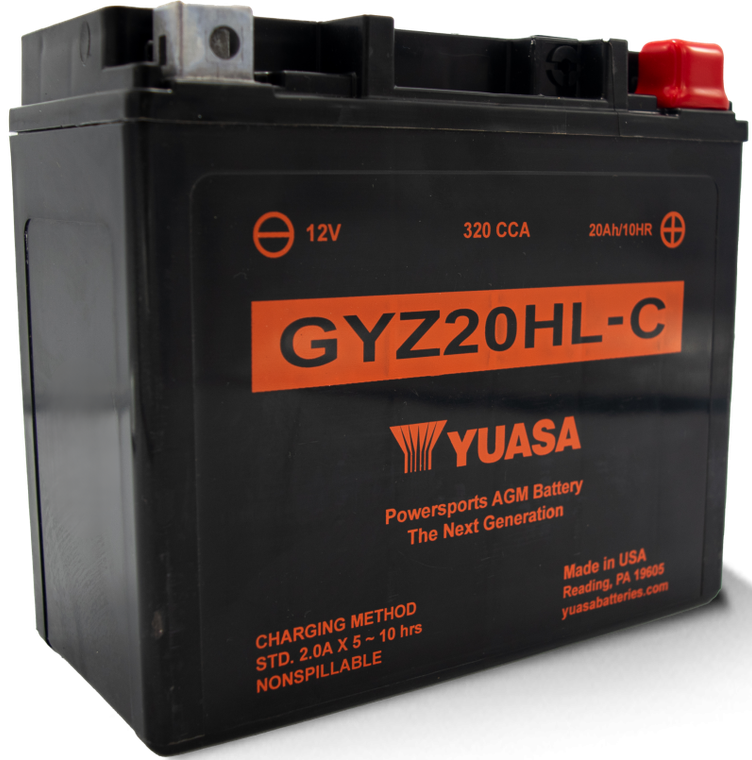 Yuasa - Battery Gyz20hl-c Sealed Factory Activated - YUAM720GHC