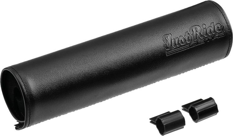 Zeta - Handlebar Bar Pad Leather 200mm Black - ZE47-9500