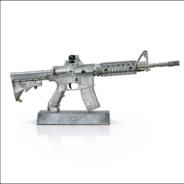 GoatGuns - AR-15 Raw Diecast Mini Model - AR-DIECAST