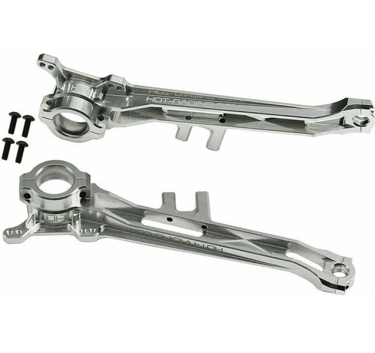 Hot Racing - Silver Clod Buster 6061 Ladder Bars (2) - CB556X08