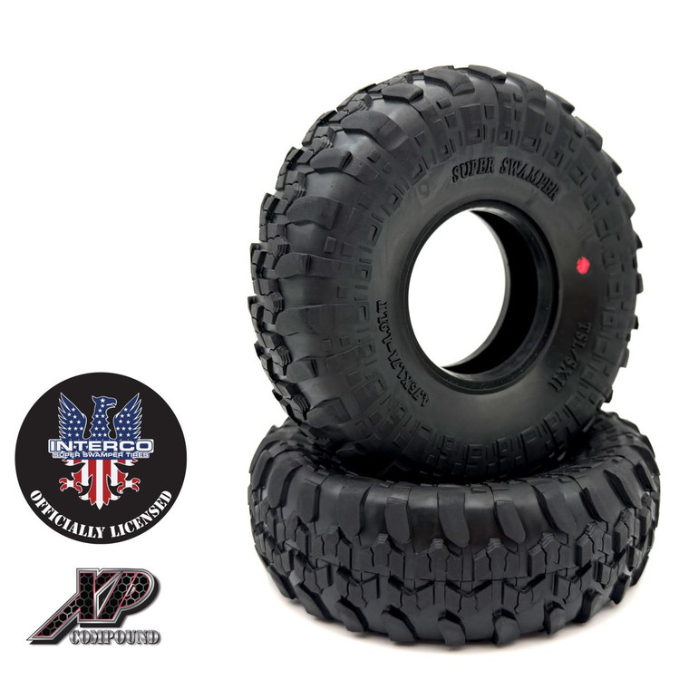Reef's RC - XP 1.9" / 4.75" Interco Super Swamper TSL/Xii Scrubbed (2) - REEFS342
