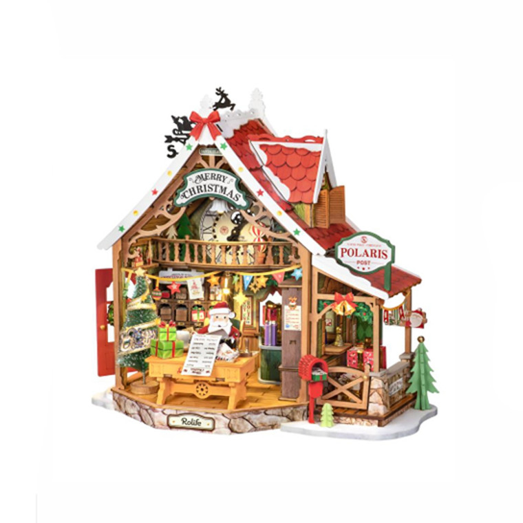 Robotime - Polaris Post DIY Miniature House - DG187