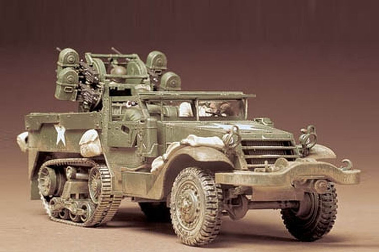 Tamiya - 1/35 U.S. Multiple Gun Motor Carriage M16 Halt Track Kit - 35081