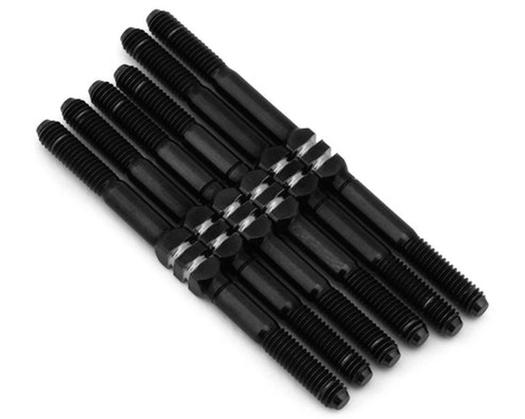Whitz Racing Products - Losi 22s DLM - HyperMax 3.5mm Titanium Turnbuckle Kit, Black - -TLR22DLM-HM2