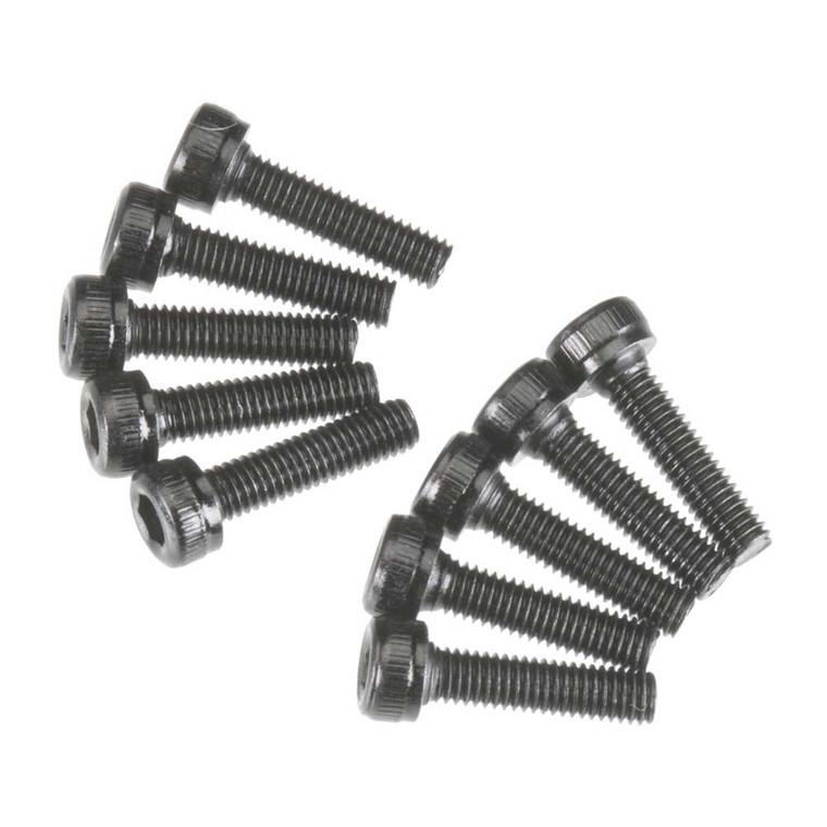Axial - AXA086 Cap Head M3x12mm Black Oxide (10) - C0086