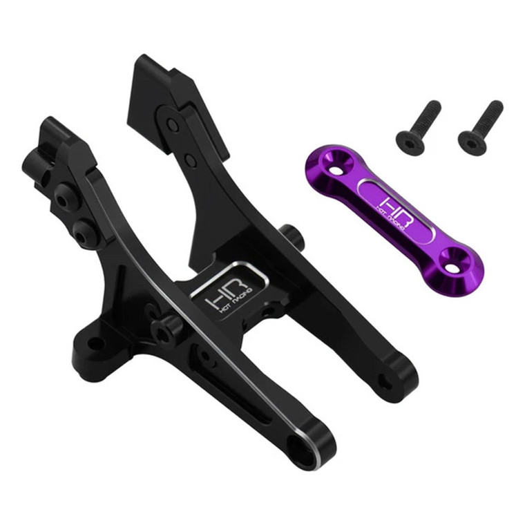 Hot Racing - T6 Wing Mount + Purple Brace - MINI KRATON - AMN40M07