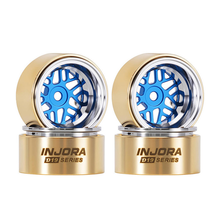 Injora - 0.7" D19 ModuWheel Wheels - W7012BL-19