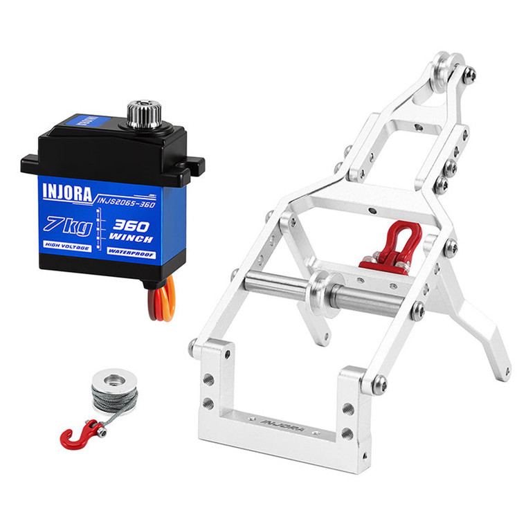 Injora - INJS2065-360 Winch Servo & Crane Kit for SCX24 - S2065-360-194SR