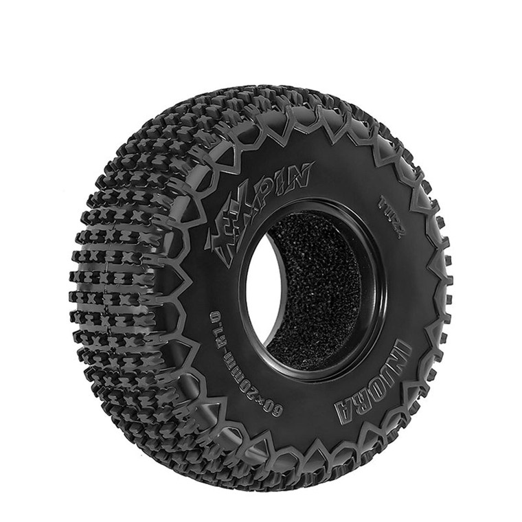 Injora - XHX Pin 1.0" Tires (60*20mm) - YQT-1022P