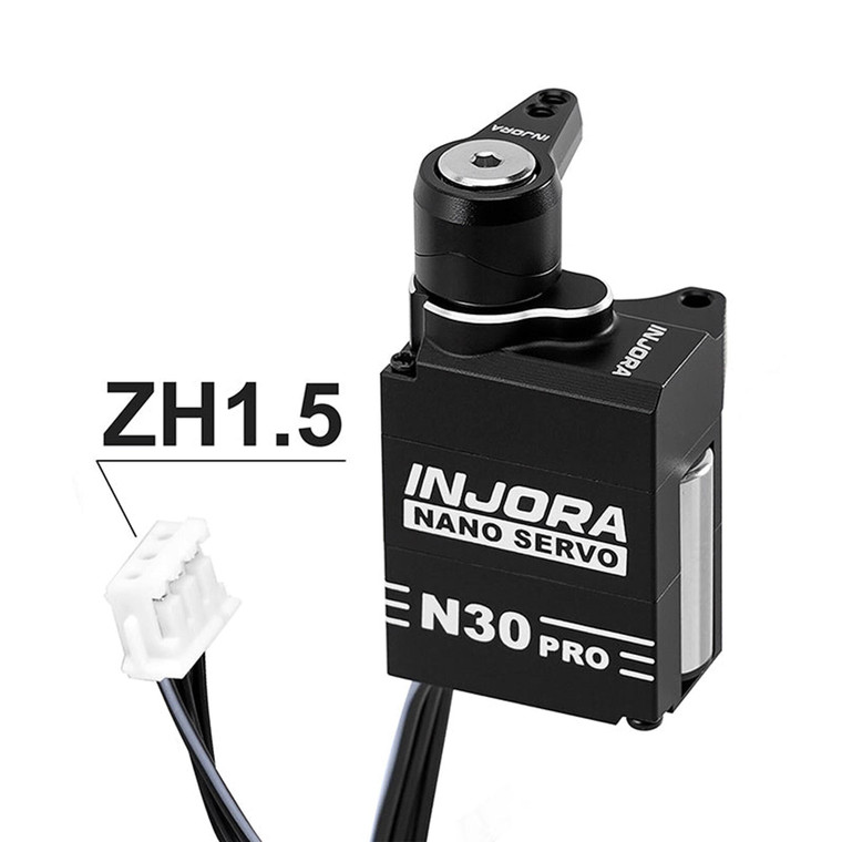 Injora - ZH1.5 N30 PRO NANO Servo with Servo Saver for SCX30 - S-N30PRO-ZH