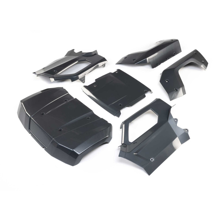 Losi - Body Set, Complete, Gun Metal Grey: ALL 5IVE-T 3.0 - -4350