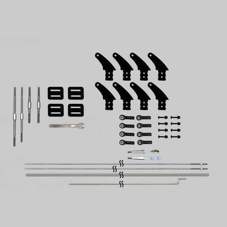 Phoenix Model - Control linkages full set SLICK 580 67" ARF V2 - PH25014