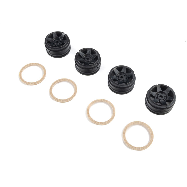 Pro-line Racing - Black Rhino Bahari Wheel w/ Bead Ring (4): SCX30 - 288603