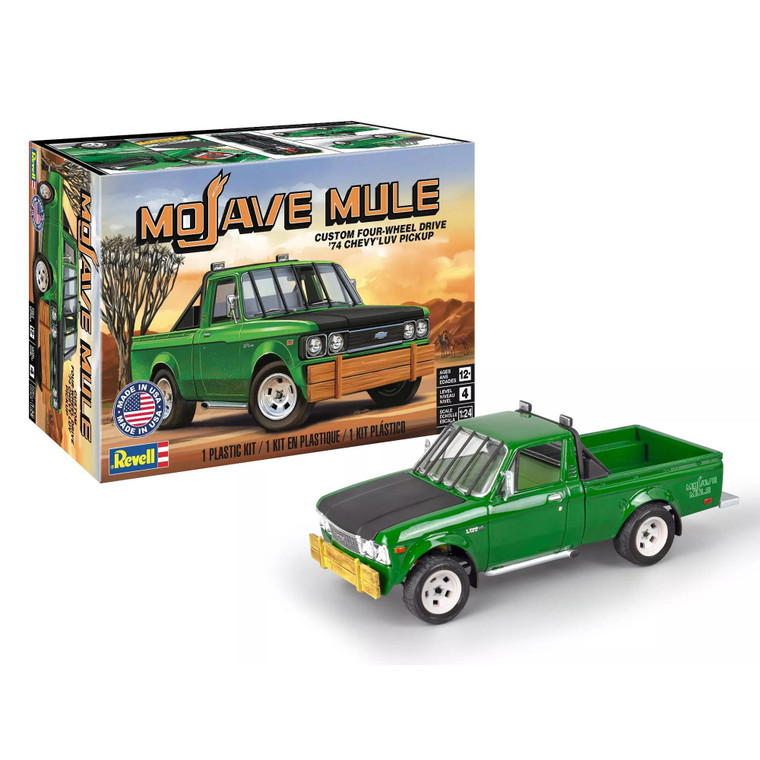 Revell Monogram - 1/24 1974 Chevy Luv Pickup Mojave Mule - 145949090