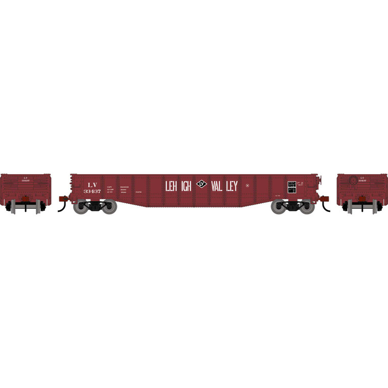 Roundhouse - HO RND 50' Gondola, LV #33437 - -4837
