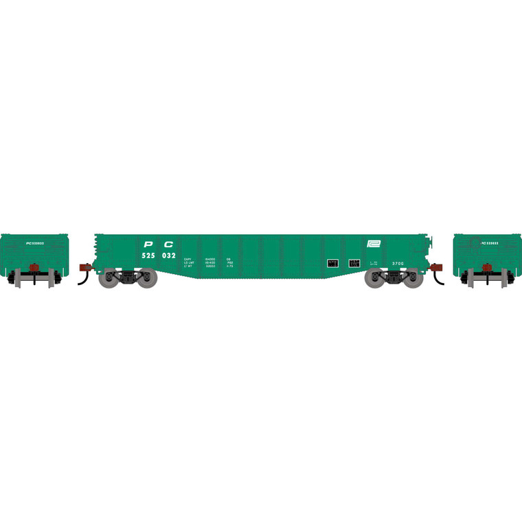 Roundhouse - HO RND 50' Gondola, PC #525032 - -4845