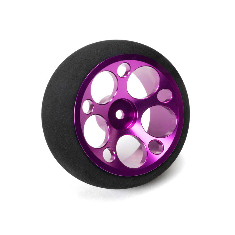 Spektrum - ALUMINUM WIDE WHEEL - CIRCLE - PURPLE - -1075