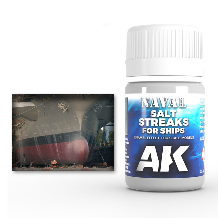 AK Interative - Naval Salt Streaks for Ships 6pk - 306