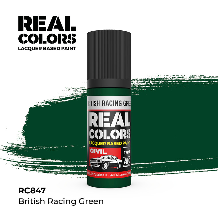 AK Interative - RC847 British Racing Green 6pk - 847