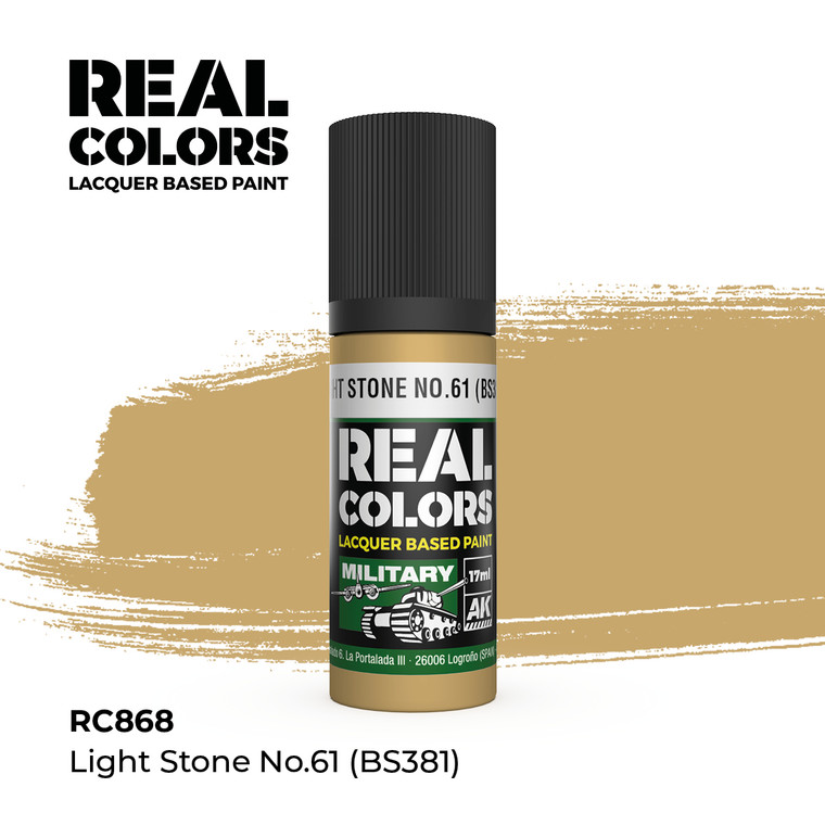 AK Interative - RC868 Light Stone #61 6pk - 868