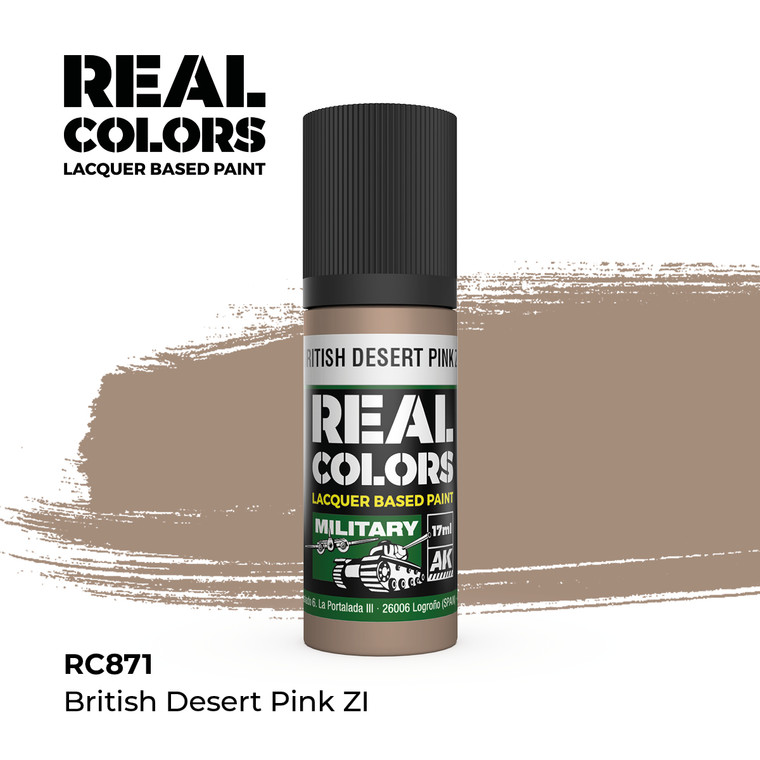 AK Interative - RC871 British Desert Pink Zl 6pk - 871