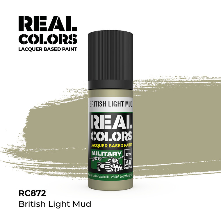 AK Interative - RC872 British Light Mud 6pk - 872