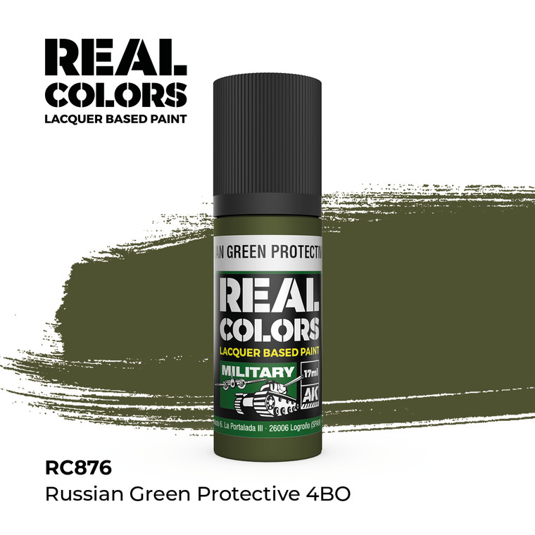 AK Interative - RC876 Russian Green Protective 4BO 6pk - 876