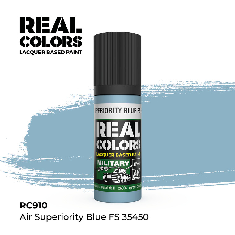 AK Interative - RC910 Air Superiorty Blue FS 35450 6pk - 910