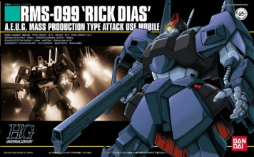 Bandai - Gundam Models - HG Rickdias HGUS 1:144 - 76369
