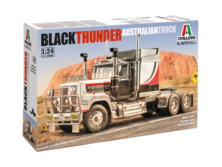 Italeri Model Kits - Black Thunder Australian Semi Truck - 90727