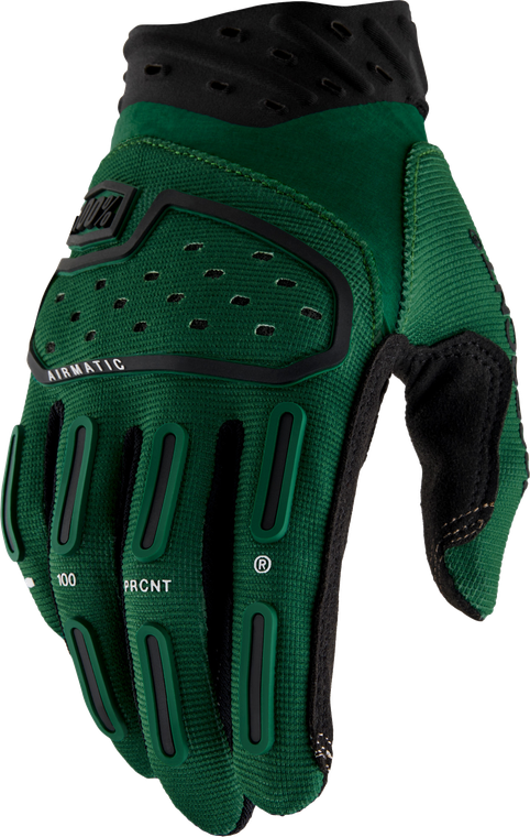 100-percent - Airmatic 2 Gloves Forest Green Md - 10041-10037