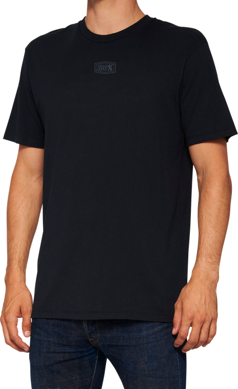 100-percent - Tronix Ss Tee Black Sm - 20143-10001