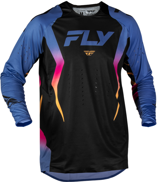 Fly Racing - Evolution  Dst Le Bolt Jersey Black/blue/multi 2x - 380-1232X
