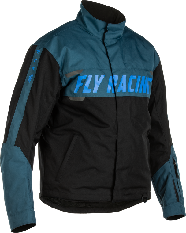 Fly Racing - Outpost Float Jacket Blue/light Blue/black Large - 470-5506L